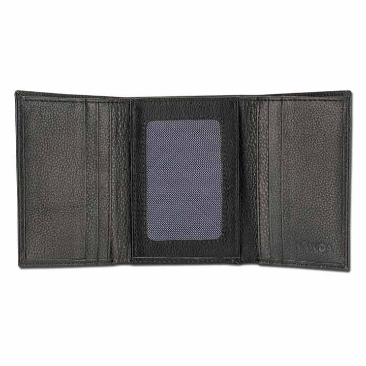 NA KOA - Wholesale Wallet - Men's - Polynesian tattoo trifold wallet - Art: "Manu" by Eugene Ta'ase22