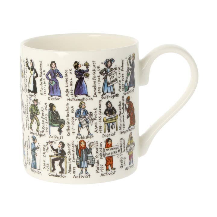 Mug femme qui a changé le monde pour la vente par mclaggan+co