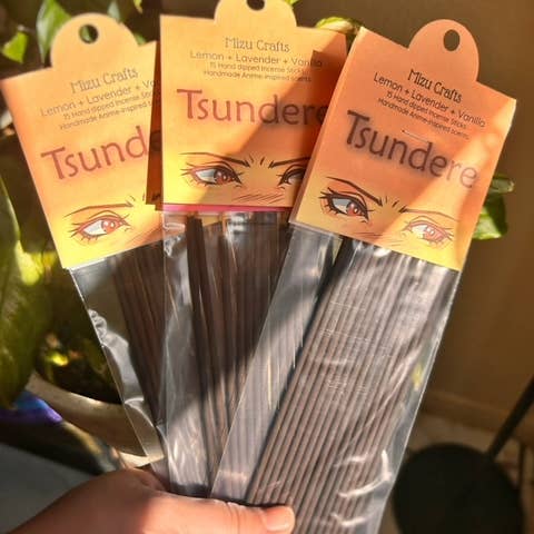 Tsundere | Anime Incense Sticks for wholesale by Mizu Crafts