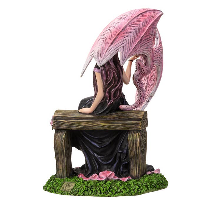 Pacific Trading - Wholesale Decorative Figurine - Anne Stokes Dragon Friendship Elegant Dragon4