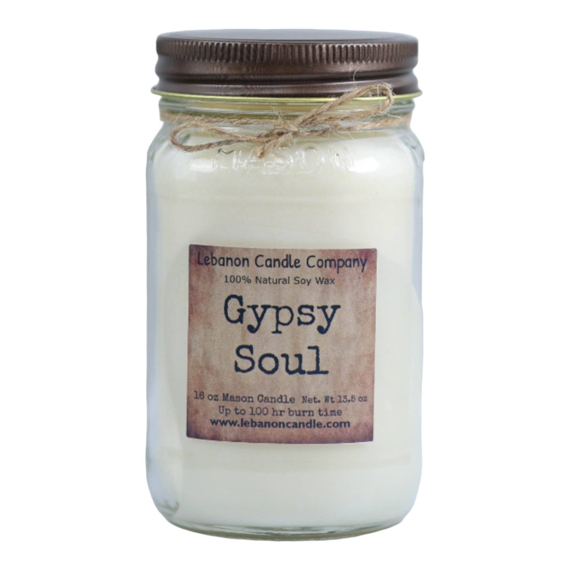 Lebanon Candle Company - Wholesale Jar/Filled Candle - Gypsy Soul Candle0