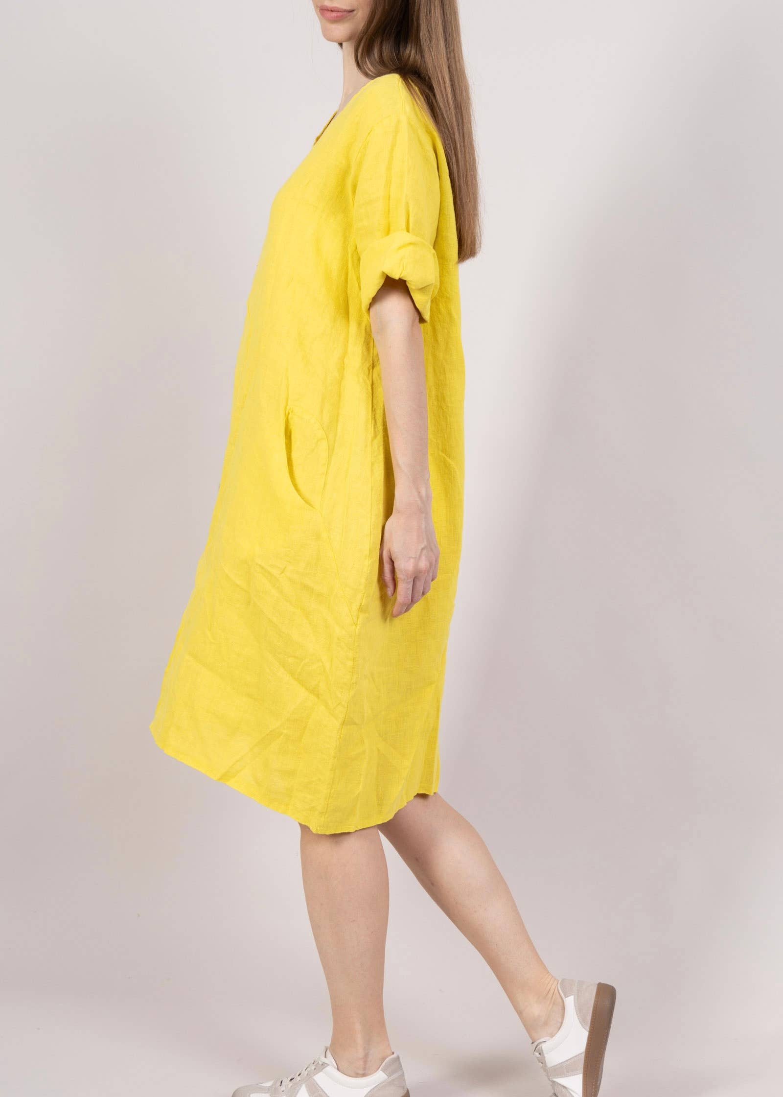 LINEN & COTTON HOUSE – Großhandel Kleid – Damen – Leinenkleid 167 Frühling Sommer Kollektion26