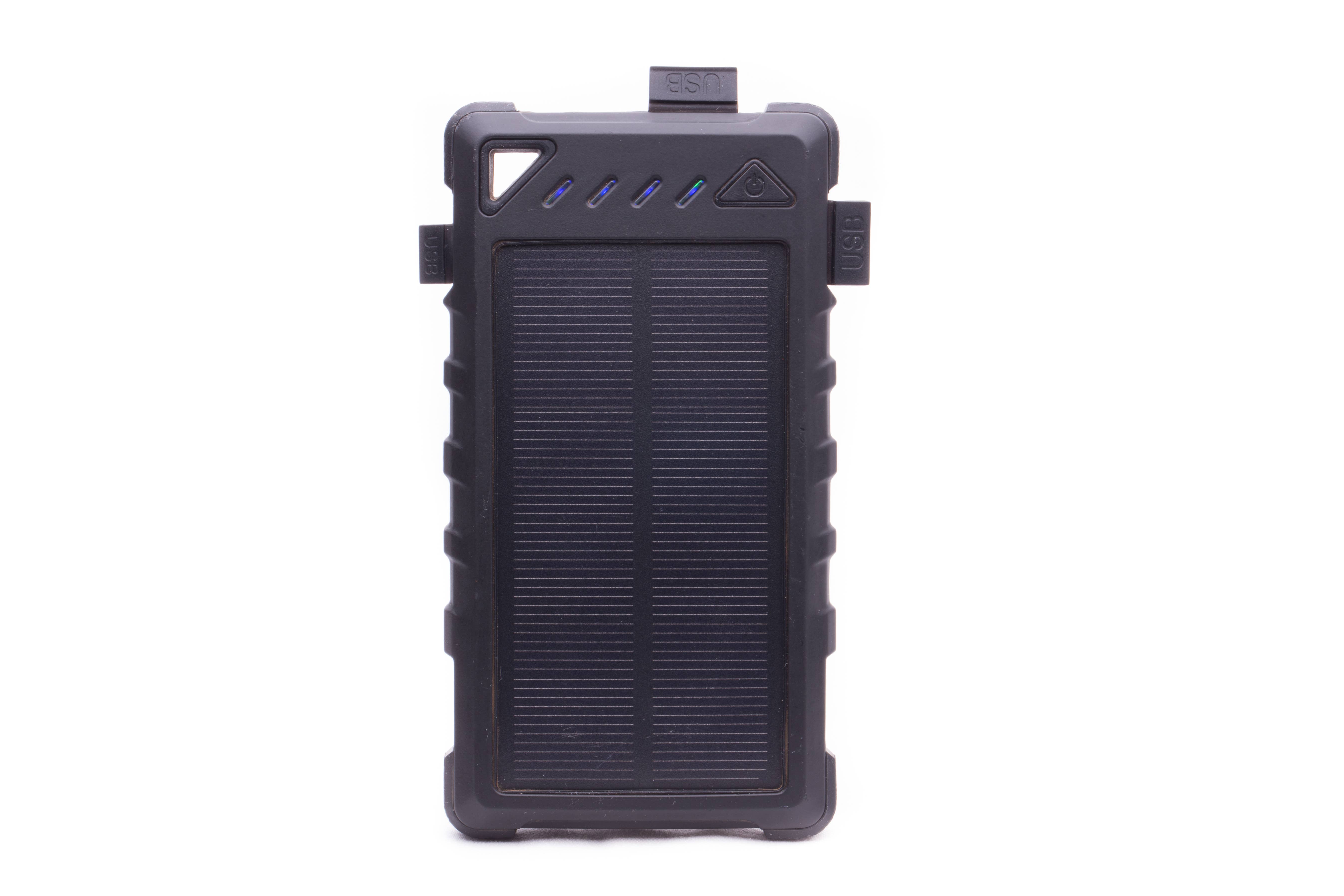 Revel Gear - Wholesale Portable Charger - Day Tripper™ 8000 mAh Solar Battery + 1000 Lumen LED Light1