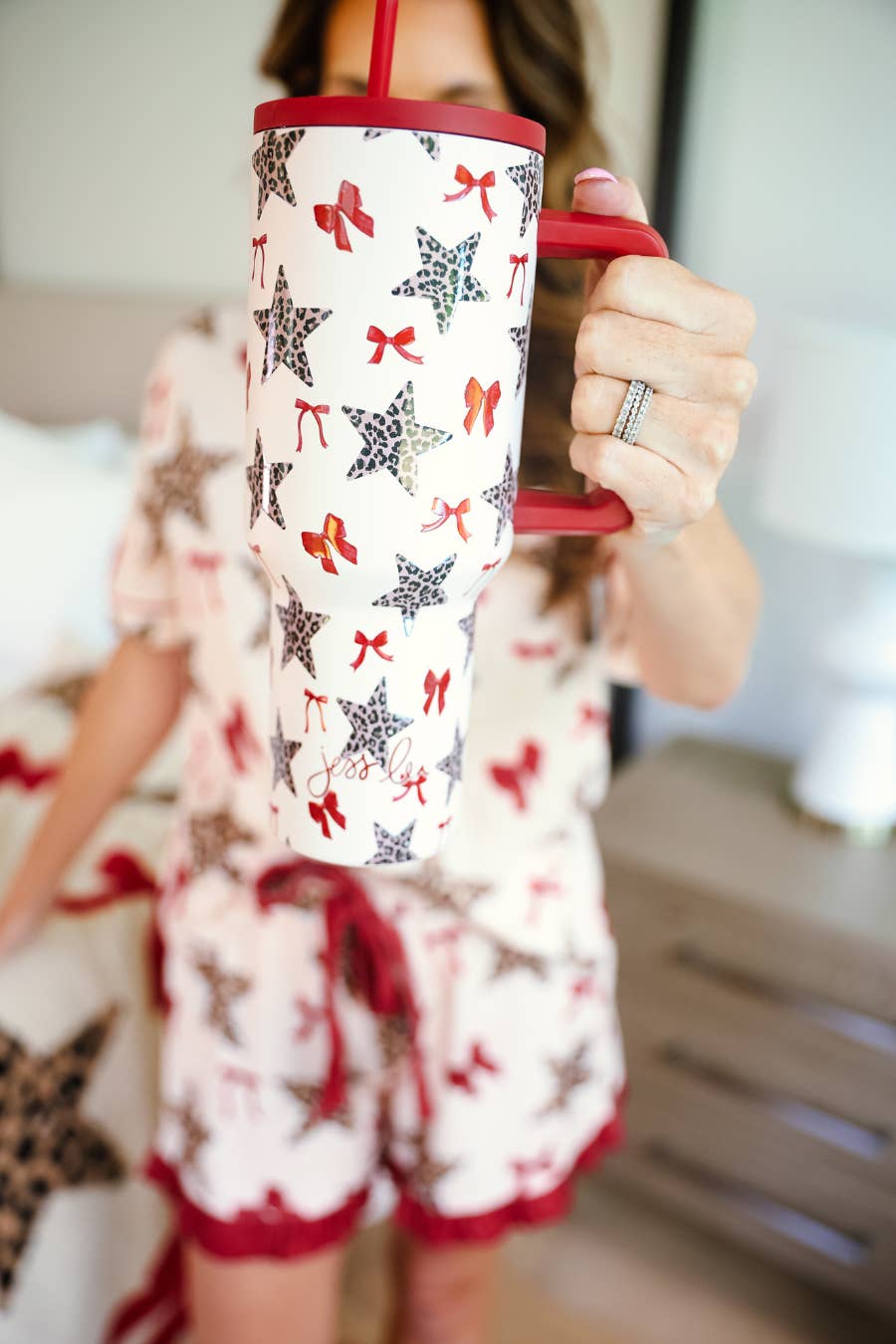 Cream Simply Untamed Tumbler for wholesale on Faire