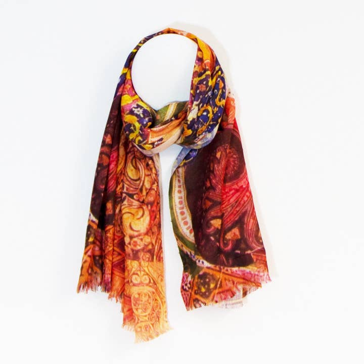 Tempest Designs - Wholesale Scarf - Women's - Gustav Klimt digital print scarf0