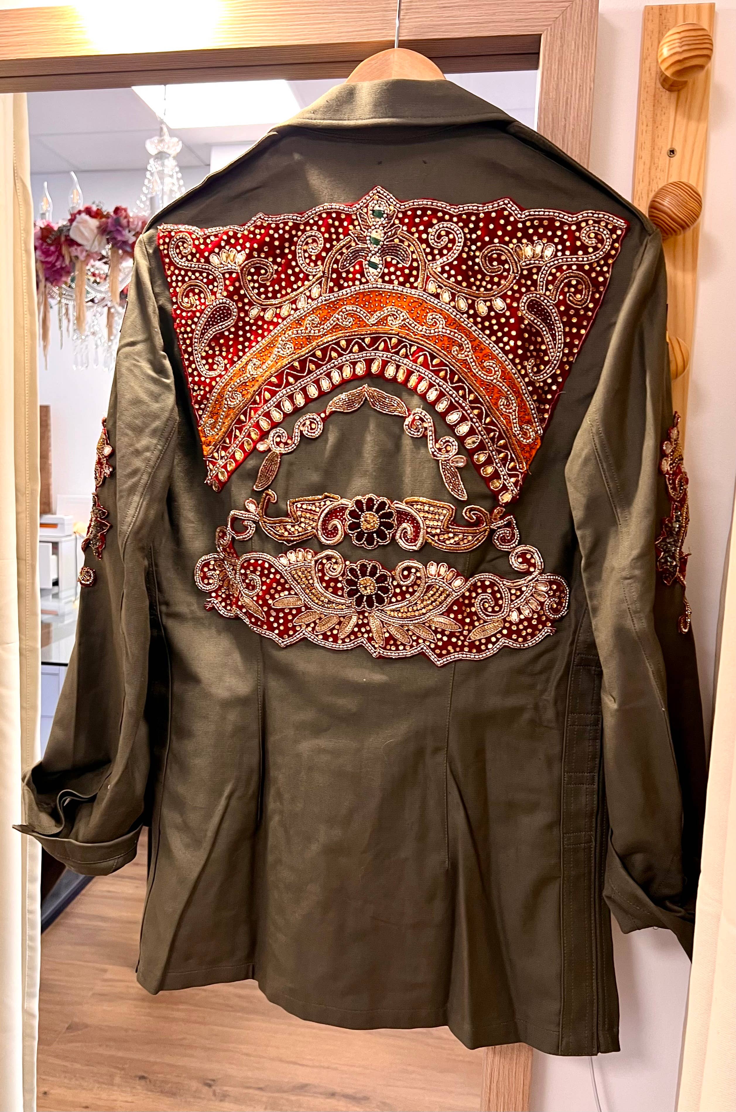 TABITHA - Wholesale Jacket - Women's - Army Vintage Jacket12