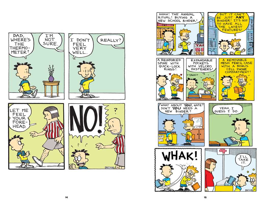 Simon & Schuster - Wholesale Humor - Big Nate Stays Classy by Lincoln Peirce4