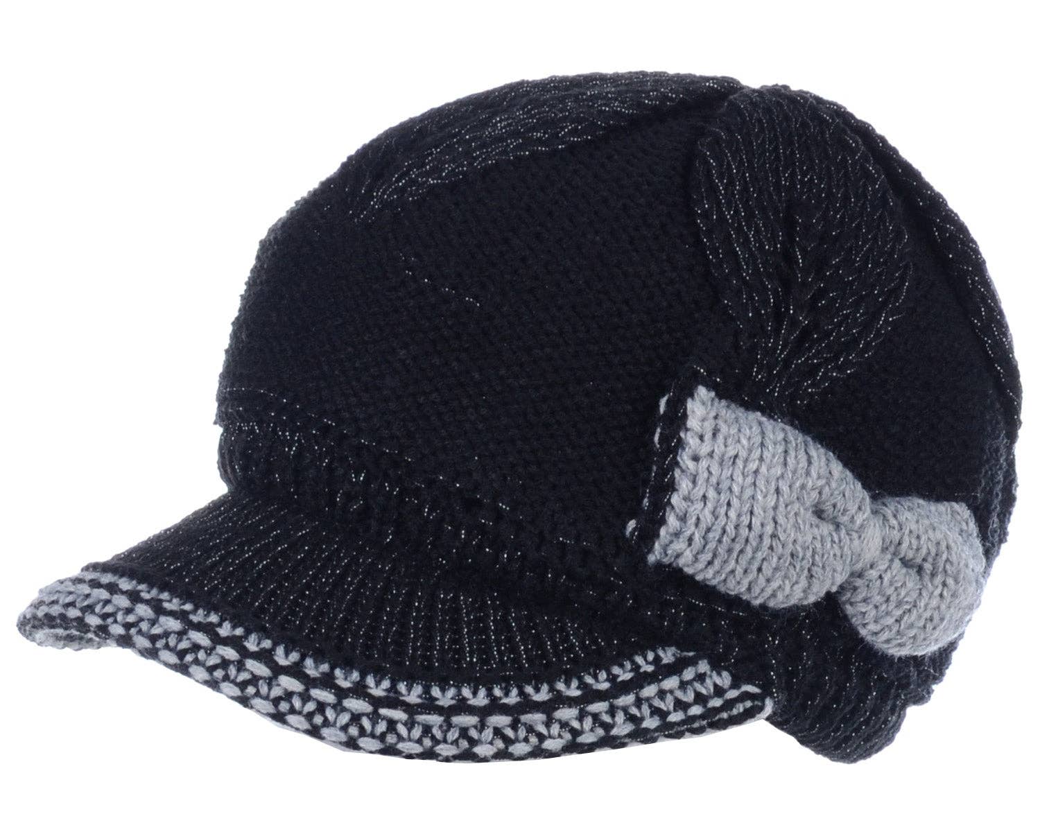 Jasper Trading LLC - Vente Bonnet – femme - JH502M - Une douzaine de bonnets chauds en tricot au crochet doublés de polaire4