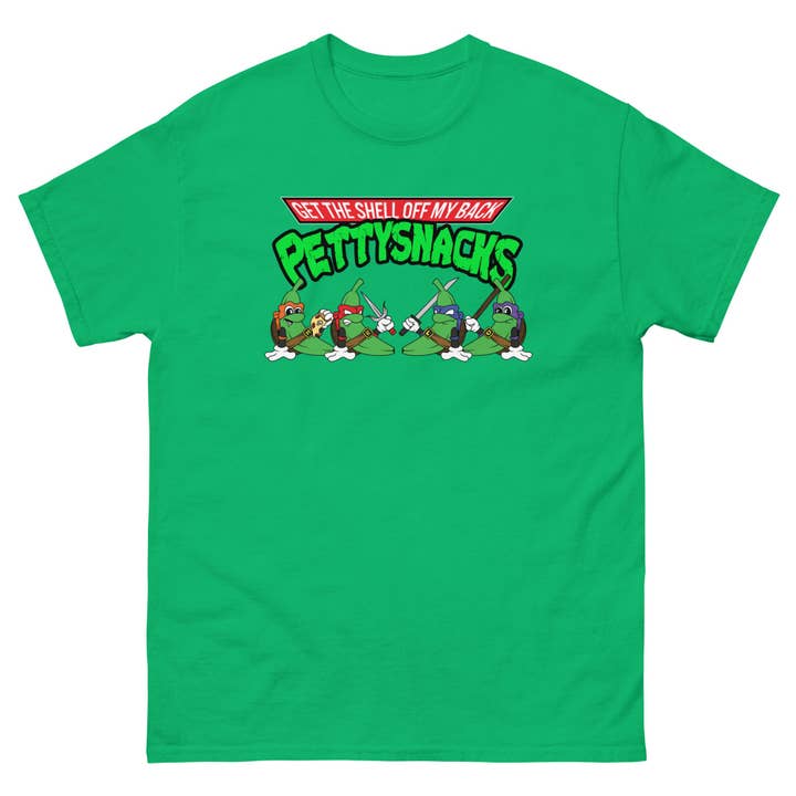 T-shirt Tortues Ninja Mutantes Adolescentes pour la vente par Petty Snacks