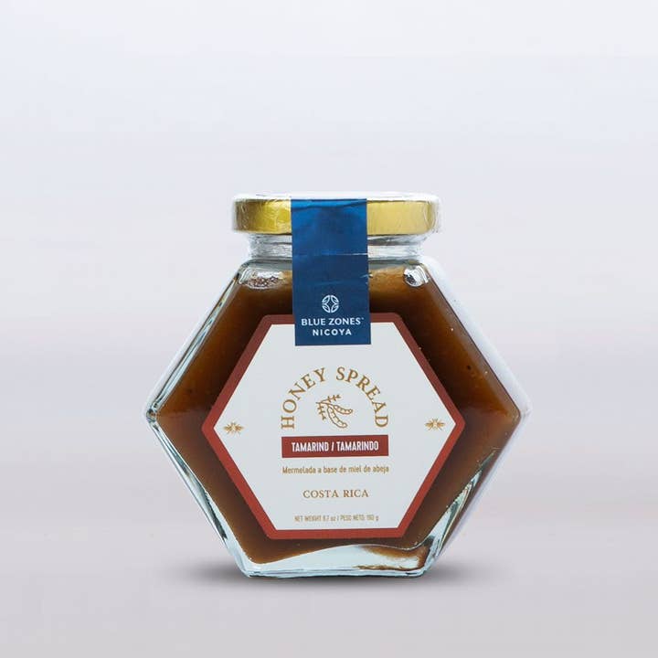 Tamarin à tartiner au miel Blue Zones 190g/6,7 oz pour la vente par Blue Zones Nicoya