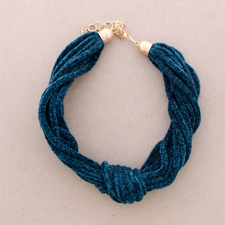 Sonata – Großhandel Gewebtes/geflochtenes Armband – Chenille-Kropfband in Nude5