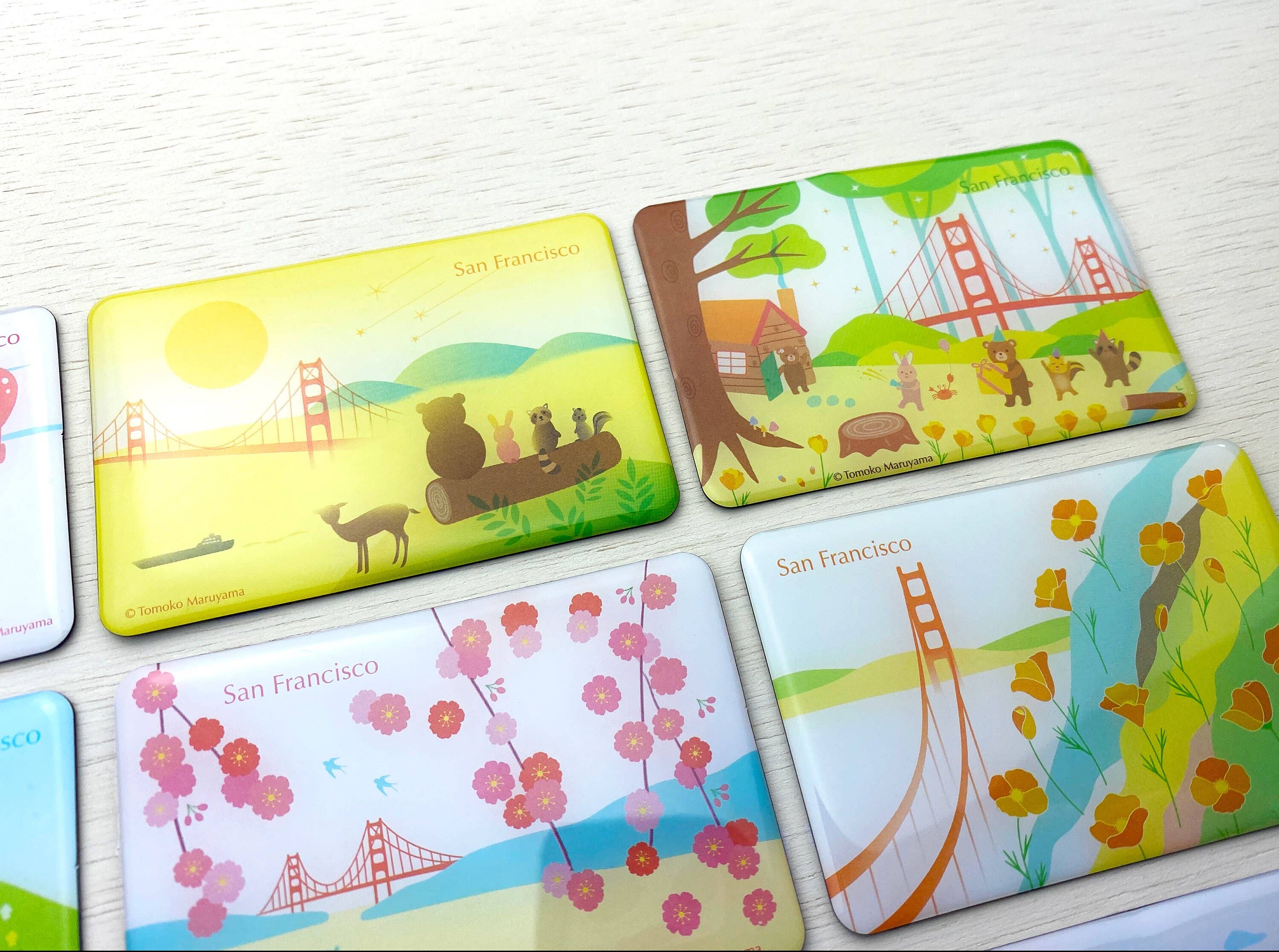 Tomoko Maruyama - Wholesale Magnet - San Francisco Magnets9