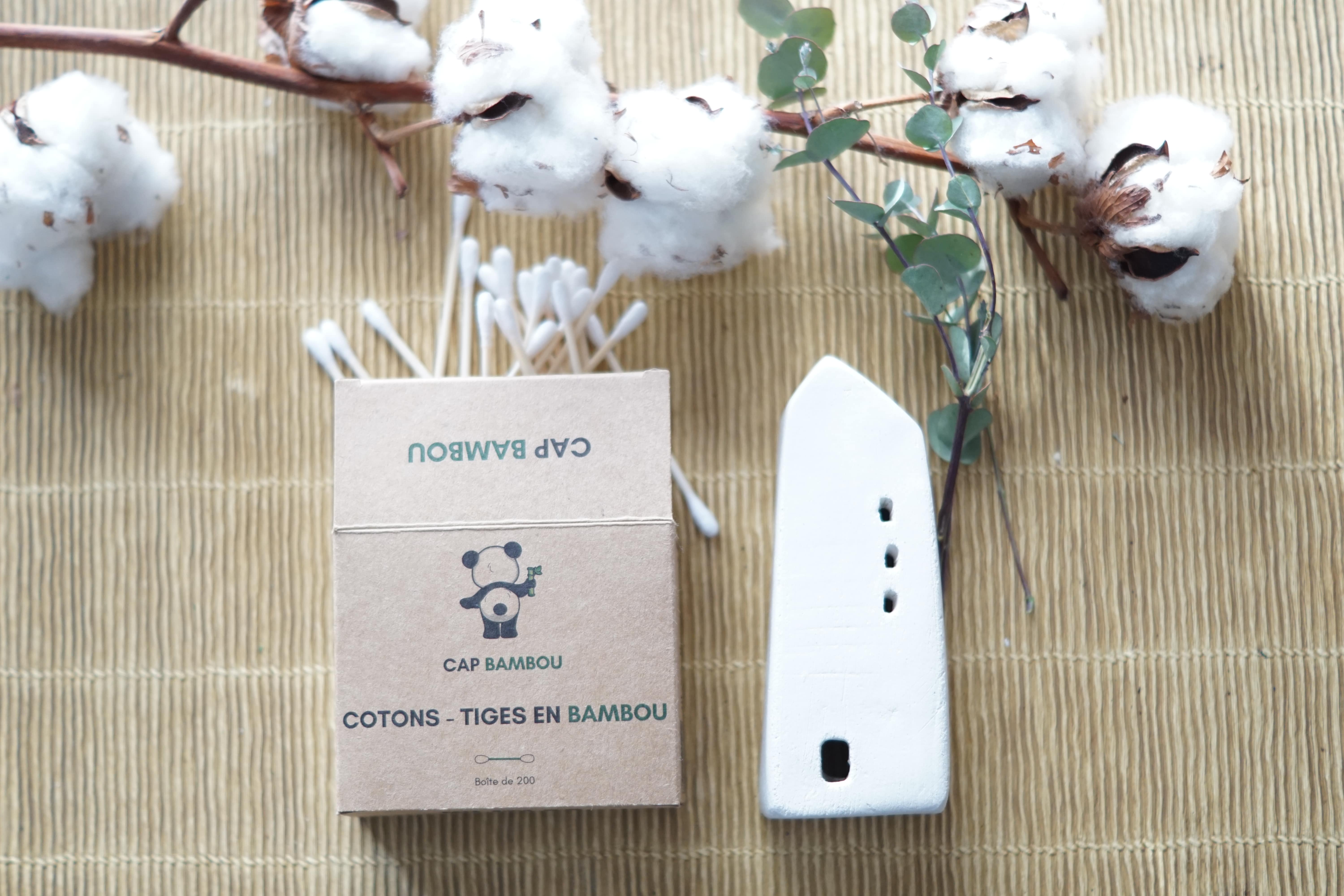 cap bambou - Wholesale Cotton Swab/Q-Tip - Bamboo cotton buds x2001