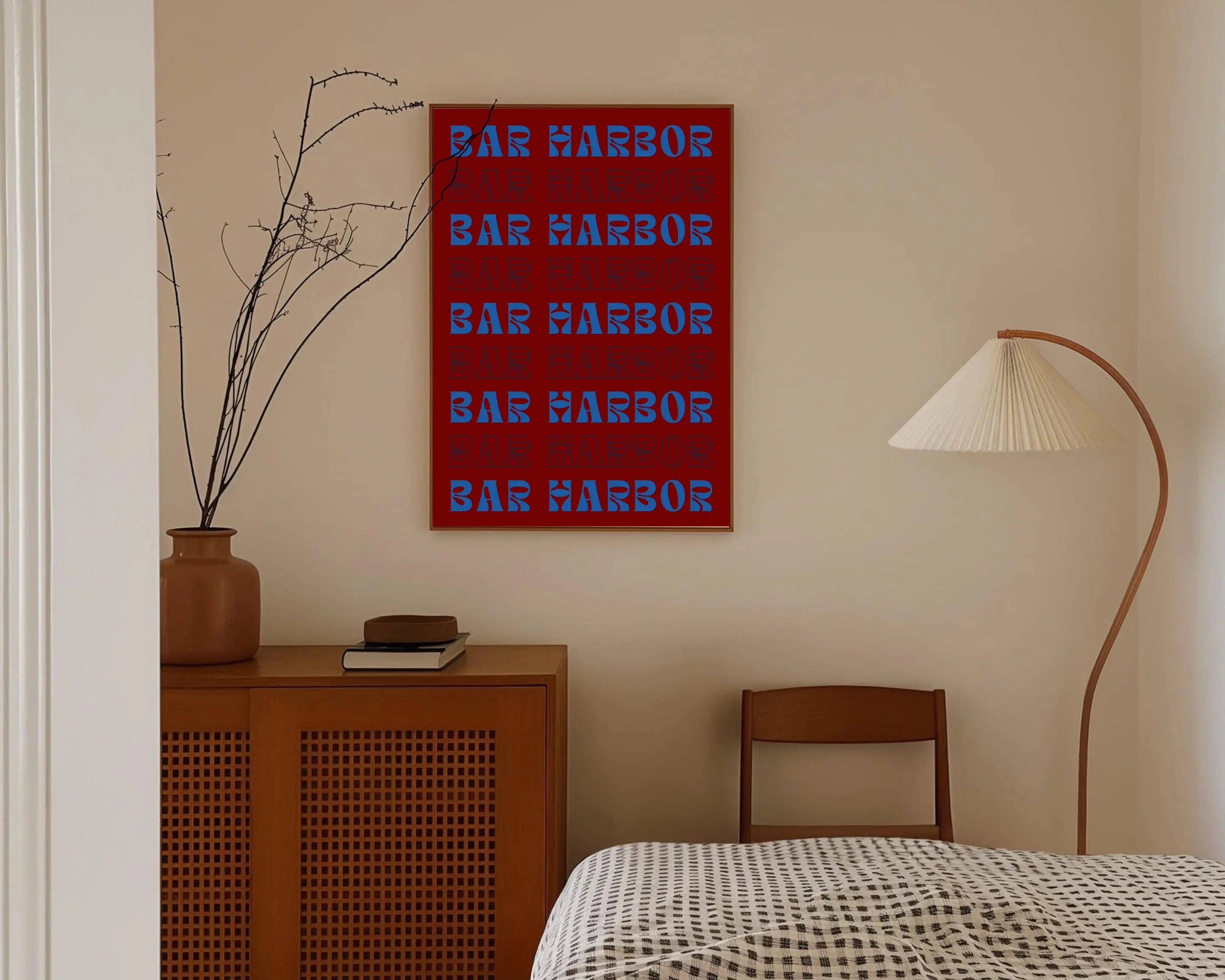 Olive Street Collective – wholesale Art print – Bar Harbor Maine Print4