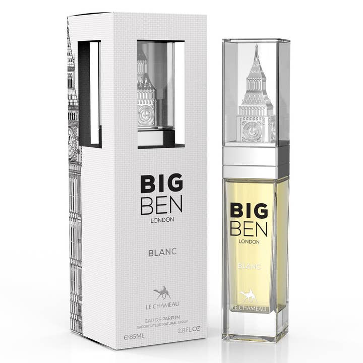 LE CHAMEAU Big Ben London Blanc (Unisex) 85ML EDP för wholesale av FRAGRANCE WHOLESALE LTD