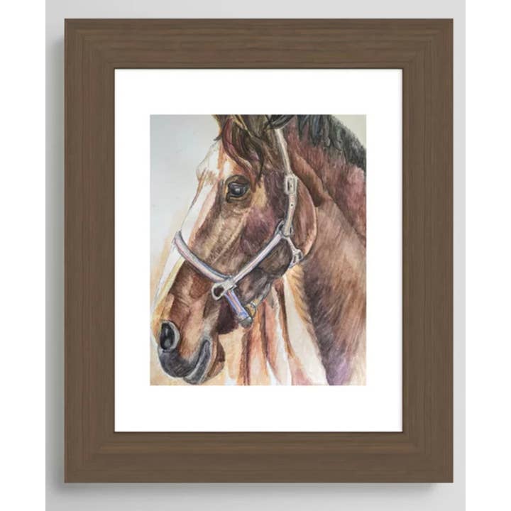 Imprimé Cheval pour la vente par Fox & Willow Design Studio