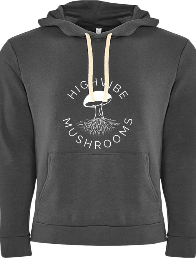 Copy of HIGHVIBE Hoodie Grey for wholesale by HighVibe Mushrooms