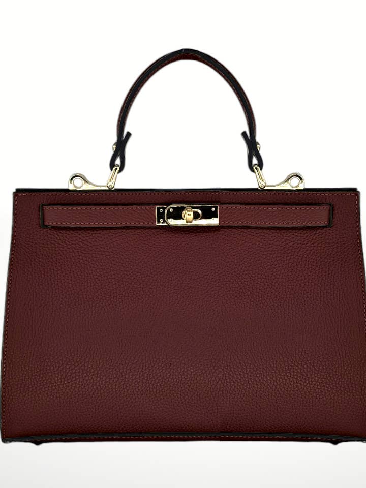 Malicia ² Handtasche aus echtem Rindsleder für den Großhandel von ITALIAN'S LEATHER