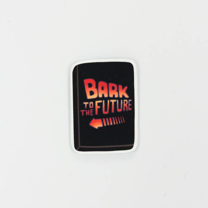 Bark to the Future - Dog Films - Vinyl Stickers for wholesale by My Sweet Paper Card