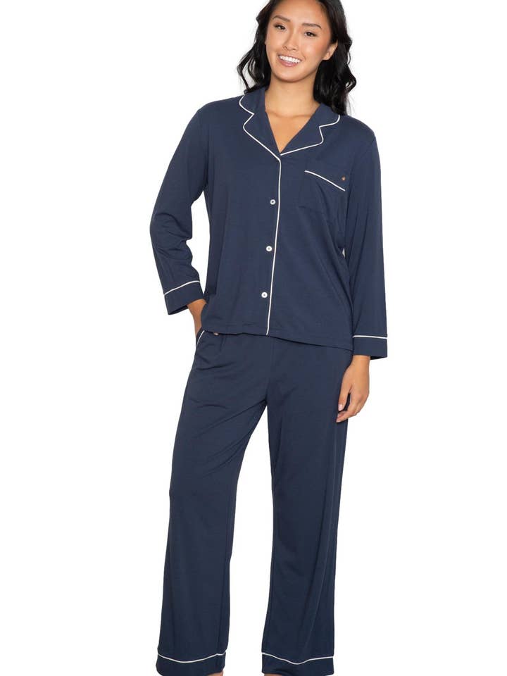 LS NOTCH KRAAG TOP & BROEKENSET voor wholesale door LATTELOVE