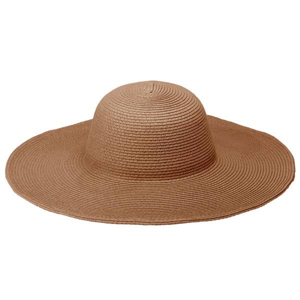 Peter Grimm - Wholesale Straw Hat - Unisex - Erin Straw Wide Brim Resort Hat