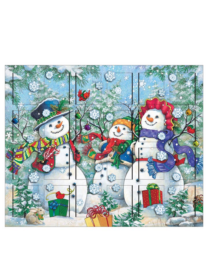 Byers' Choice Ltd. Snowman Advent AC11B for wholesale by Byers Choice
