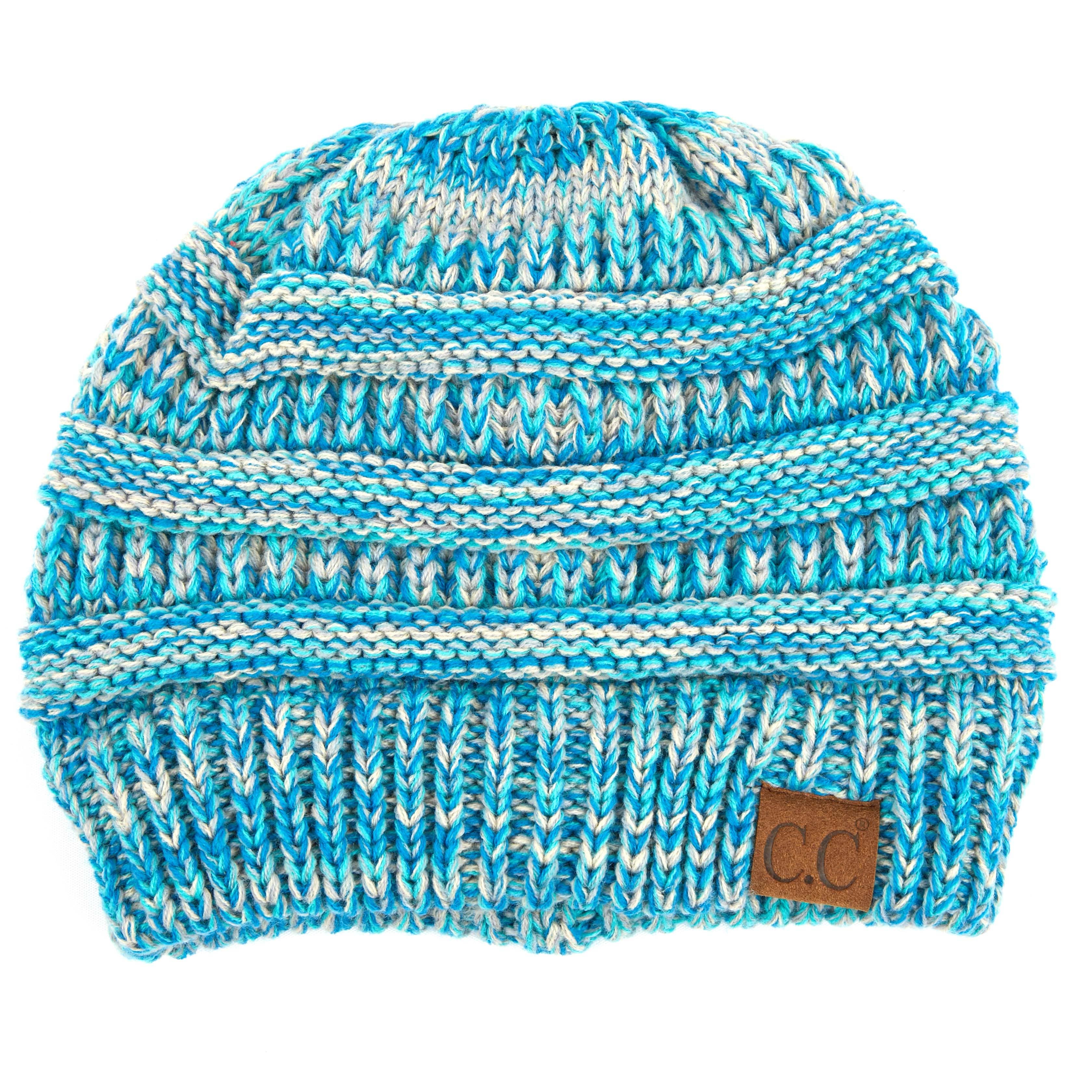 Truly Contagious - Venta al por mayor Gorro de lana - Mujer - Gorro CC Crafted multicolor de 4 tonos (YJ-816)4