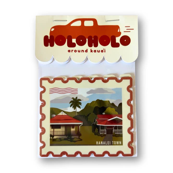 Kauaʻi Holoholo Sticker Pack for wholesale by Hananea Hawaii