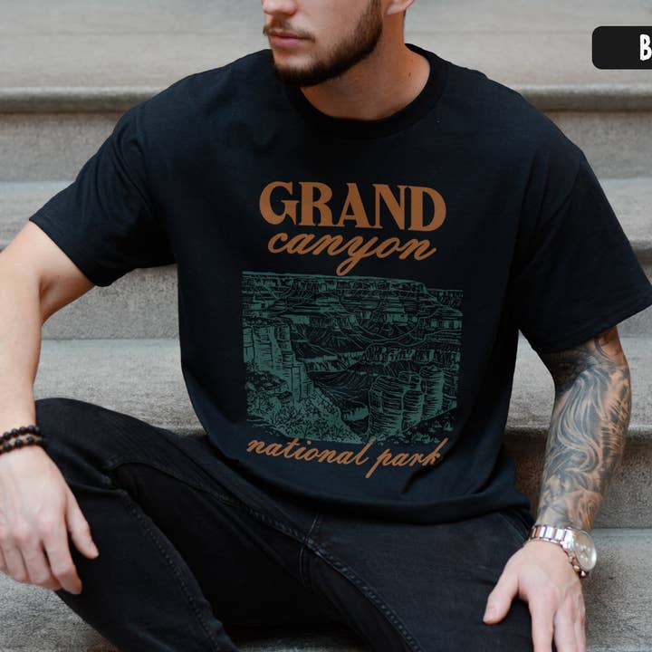 Grand Canyon National Park T-shirt Gift for Adventure Lovers for wholesale by Vivtrek