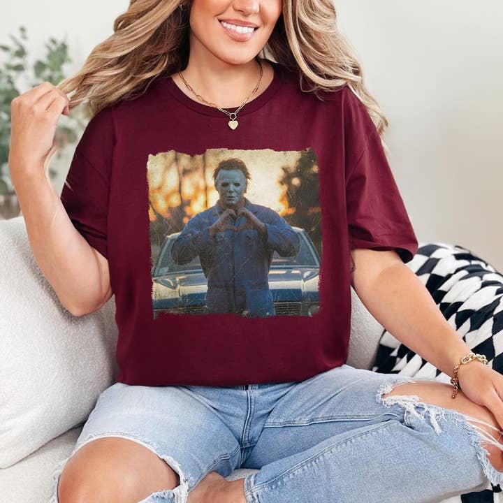 DLT Ecommerce - Wholesale T-Shirt (Graphic) - Women's - Michael Myers T-Shirt, Halloween Horror Lovers Sweatshirt4