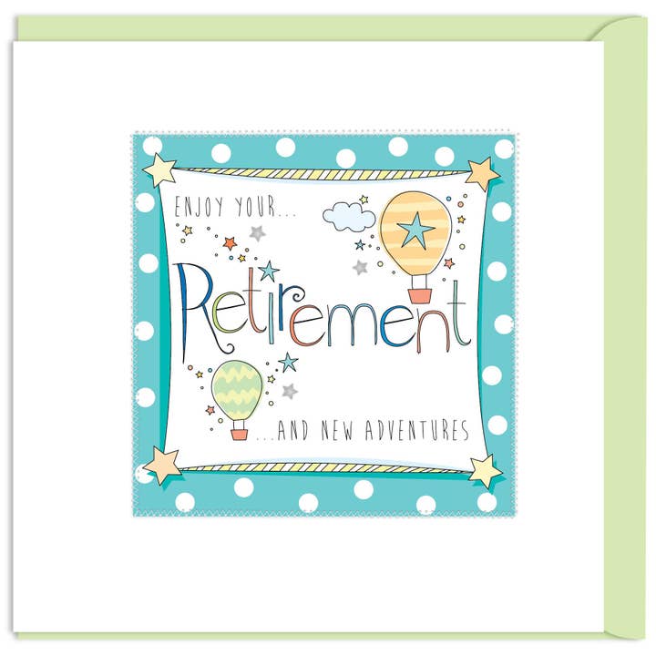 Genießen Sie Ihren Ruhestand PY072 für den Großhandel von Paper Yay