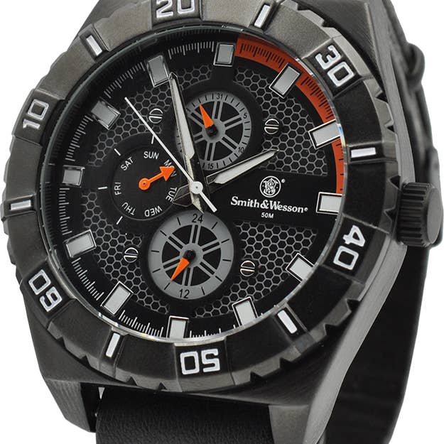 Smith & Wesson Mechanic Watch for wholesale by CALIBER GOURMET / CAMPCO