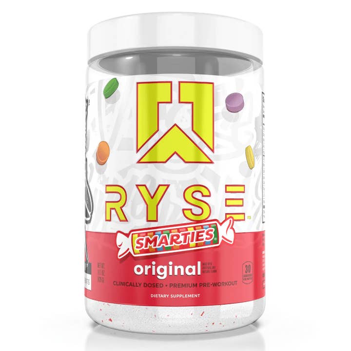 L&F Universal Goods - Wholesale Protein/Superfood Powder - Ryse Loaded Pre-Workout Powder - Smarties Flavor
