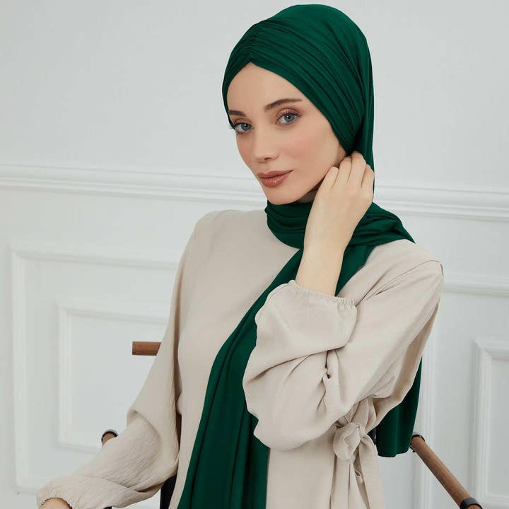 Effortless Instant Cotton Shawl for Women, Instant Cotton Lightweight Hijab Headscarf, Comfortable and Large Women Hijab Shawl,CPS-44 for wholesale by Aisha's Design