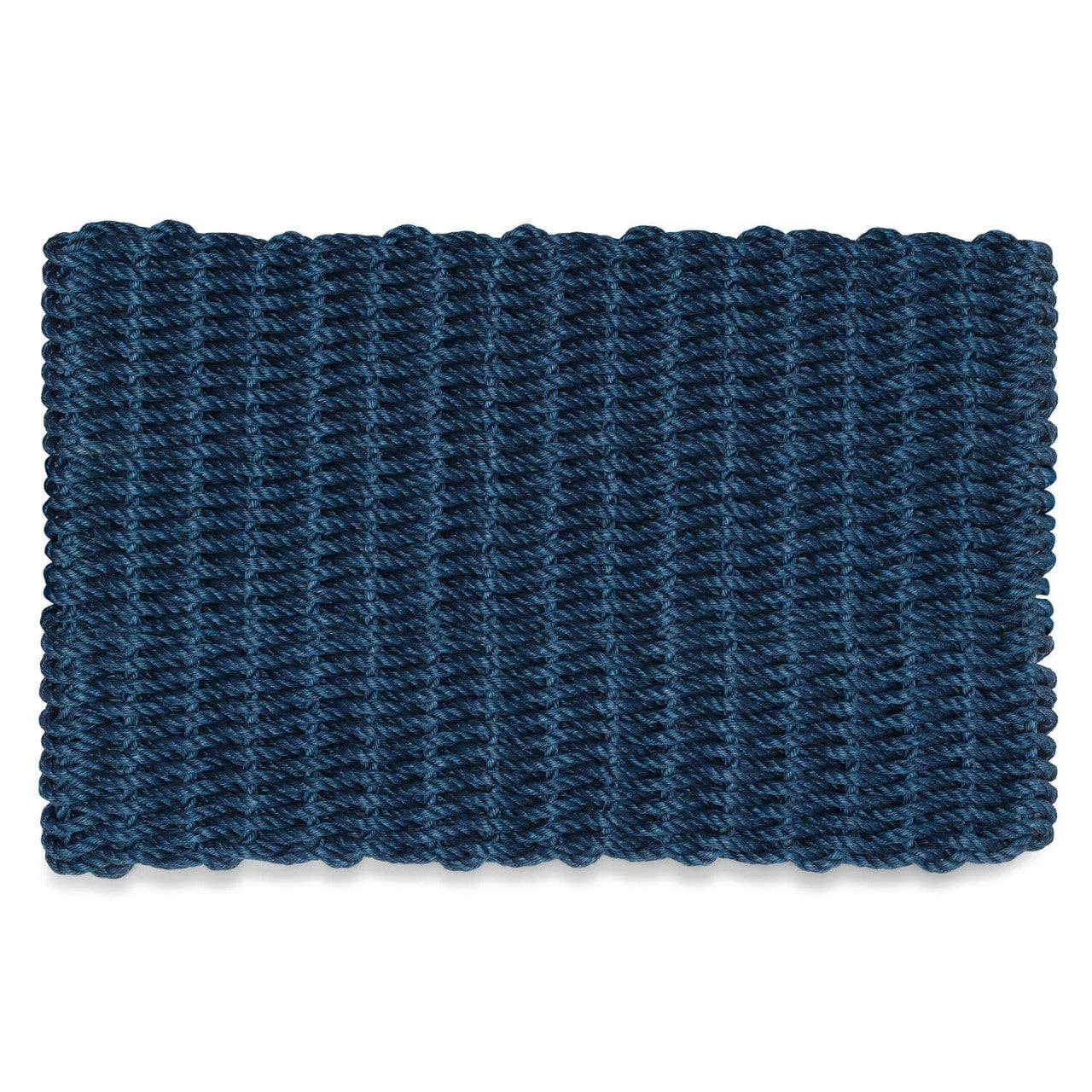 Wicked Good Doormats - Wholesale Door Mat - Lobster Rope Outdoor Doormat: Solid Navy0
