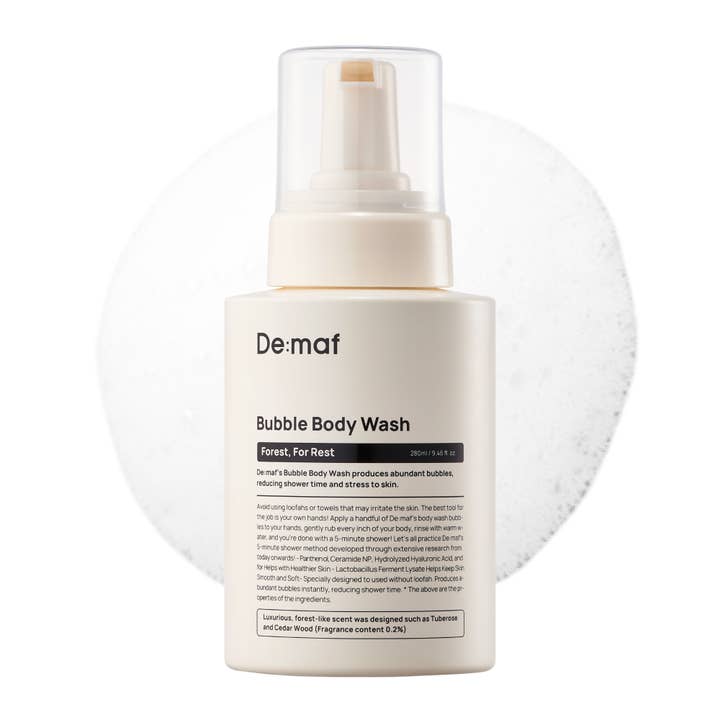 Forest For Rest Bubble Body Wash for wholesale by Demaf