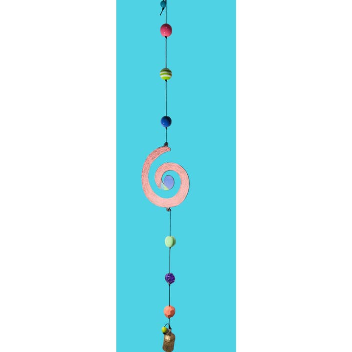 Whimsies – wholesale Vindspel – Spiralvindklocka söt prydnad mobil trädgårdsdekor uteplats