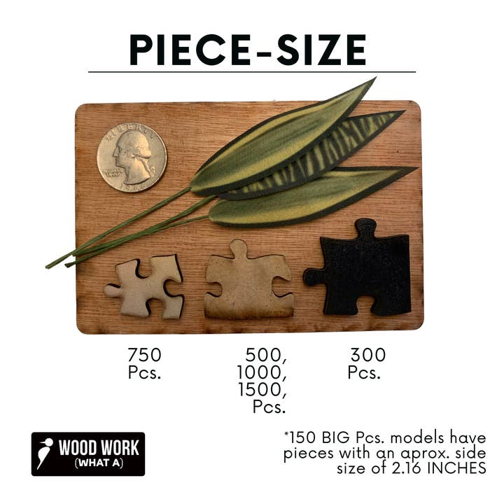 WAWW Artisanal Wooden Puzzles - Wholesale Puzzle - Adult - Personalized WOODEN puzzle, up to 1500 pieces8