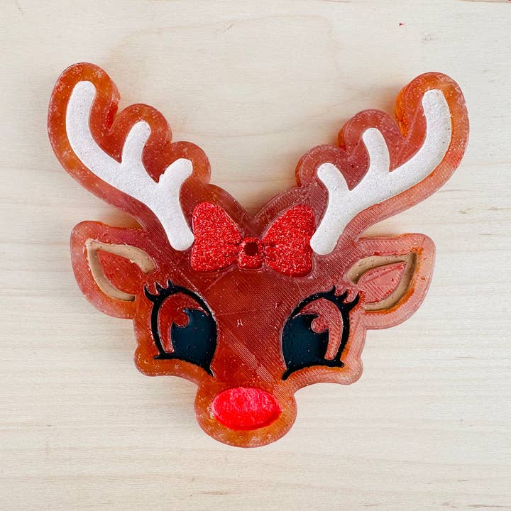 Freshie pour le soin du visage des rennes de Noël pour la vente par Southern Creek Wholesale