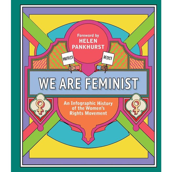 We Are Feminist: An Infographic History of the Women's Right for wholesale by Microcosm Publishing & Distribution