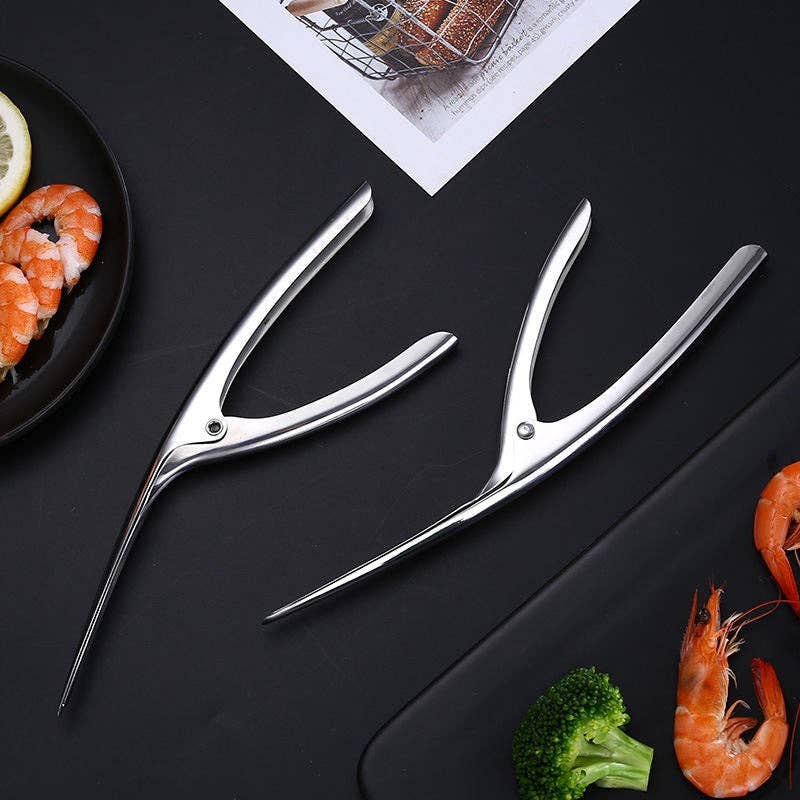 VIGOR - Wholesale Kitchen Tool/Gadget - Premium Stainless Steel Shrimp Peeling Tool Shrimp Skin Shel5
