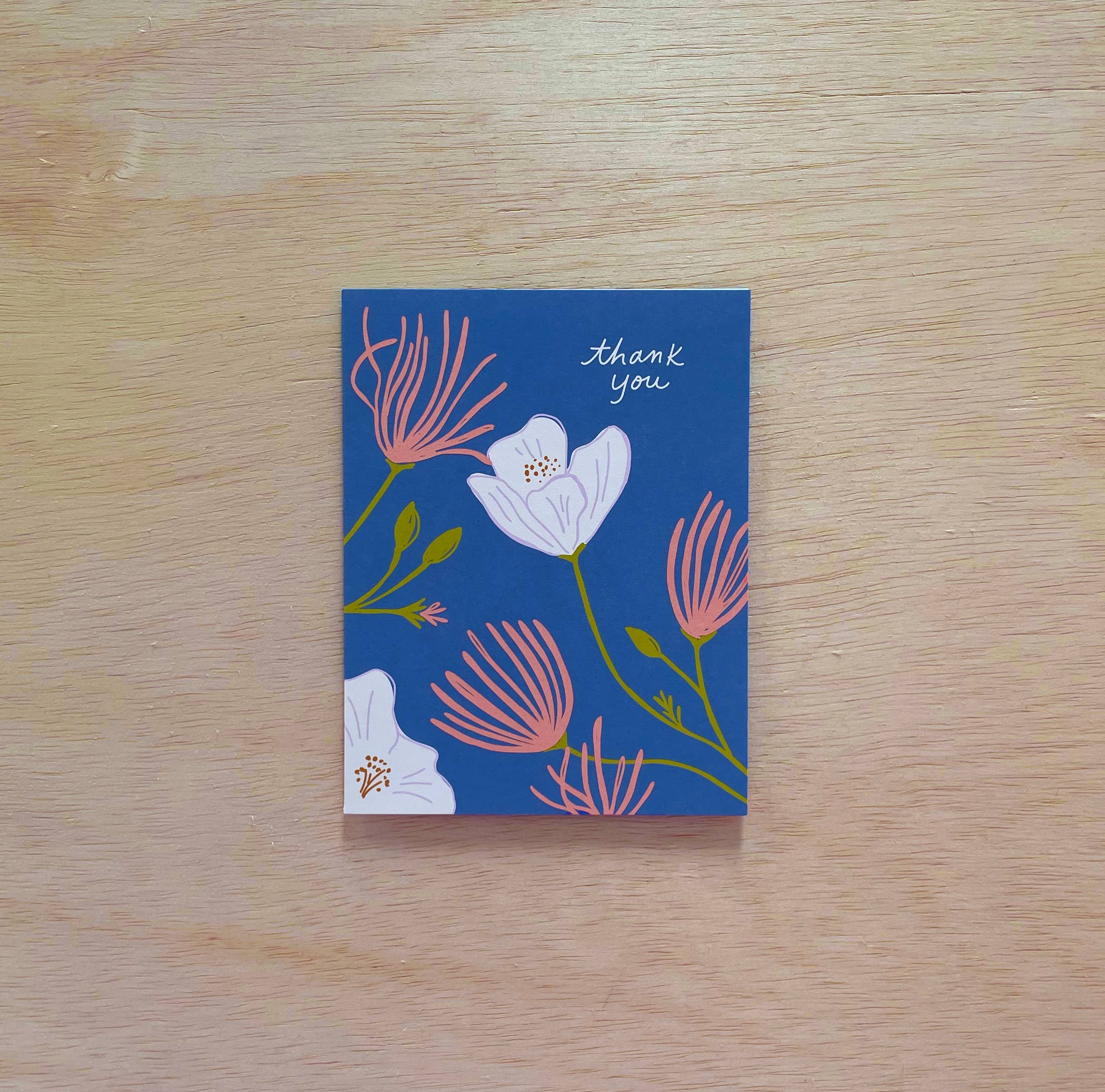 Odd Daughter Paper Co. - Wholesale Thank You Card - Apache Plume - Thank You Card2