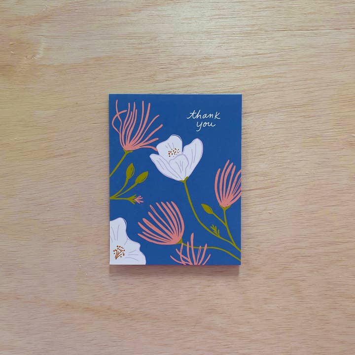 Odd Daughter Paper Co. - Wholesale Thank You Card - Apache Plume - Thank You Card2