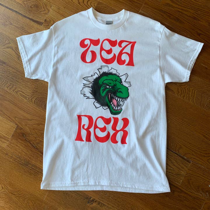 Maglietta Tea-Rex per la vendita all'ingrosso da parte di Urbal Tea Co.