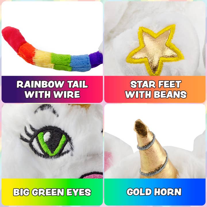 Kurated Korner - Venta al por mayor Peluche - Niños y bebés - Juguete de peluche Attatoy Caticorn3