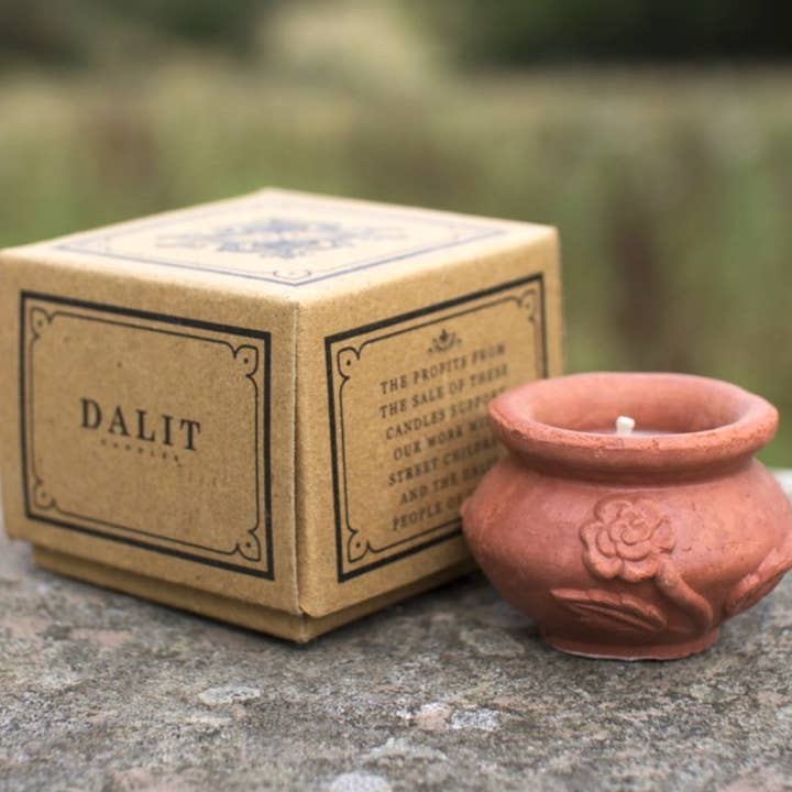 Dalit Goods Co - Wholesale Tea light candles - Handmade Terracotta Tea Light Candle - Megah - Rose Scented2