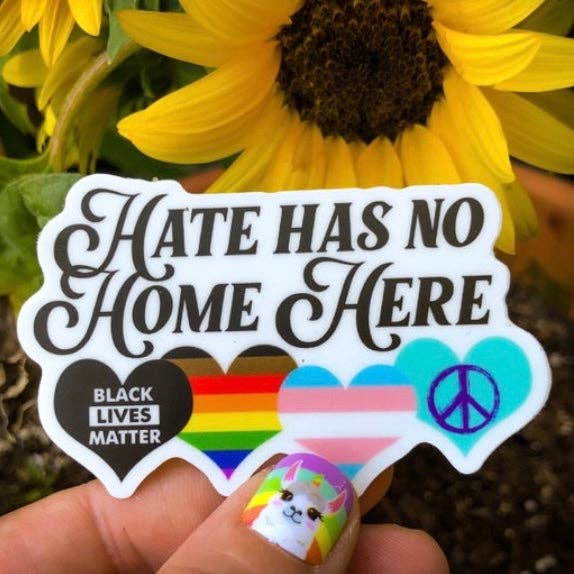 Had har ingen hjem her vinyl sticker for engroshandel hos The Art of Jaymee Laws