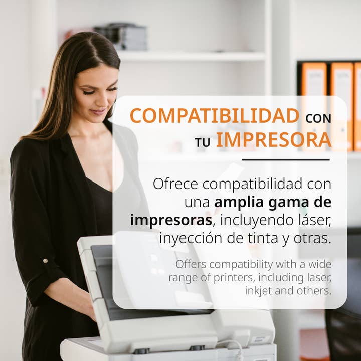 MEDEL OFFICE - Wholesale Sticker - A4 Adhesieve witte etiketten voor printen - 72x50 mm2