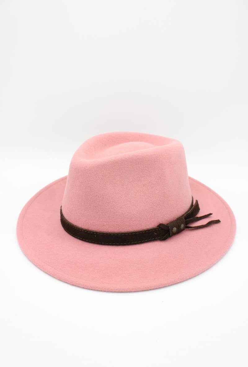 Hologramme Paris - Wholesale Fedora - Unisex - Waterproof wool Fedora hat with belt10