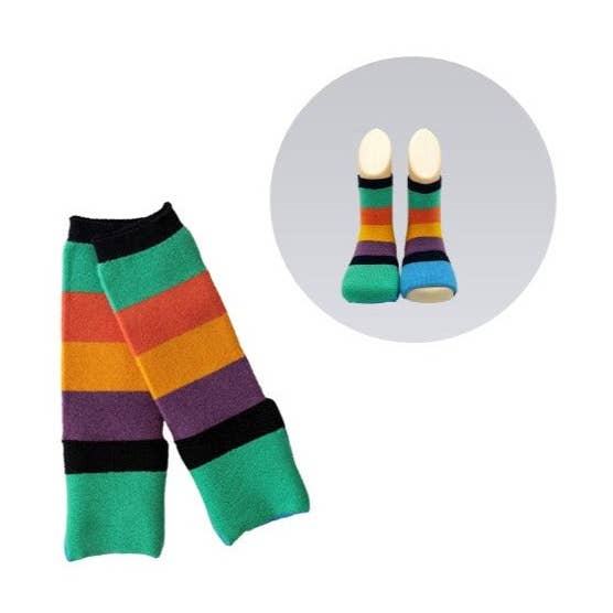 Toddler Seamless Gripper Socks - Stripes for wholesale by Peekaboo Socks